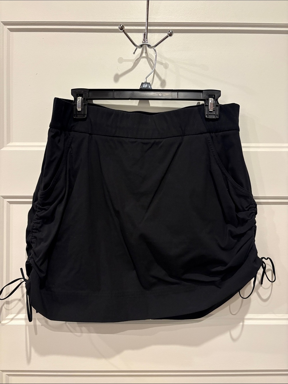 Columbia Black Athletic Skort with Side Drawstrings